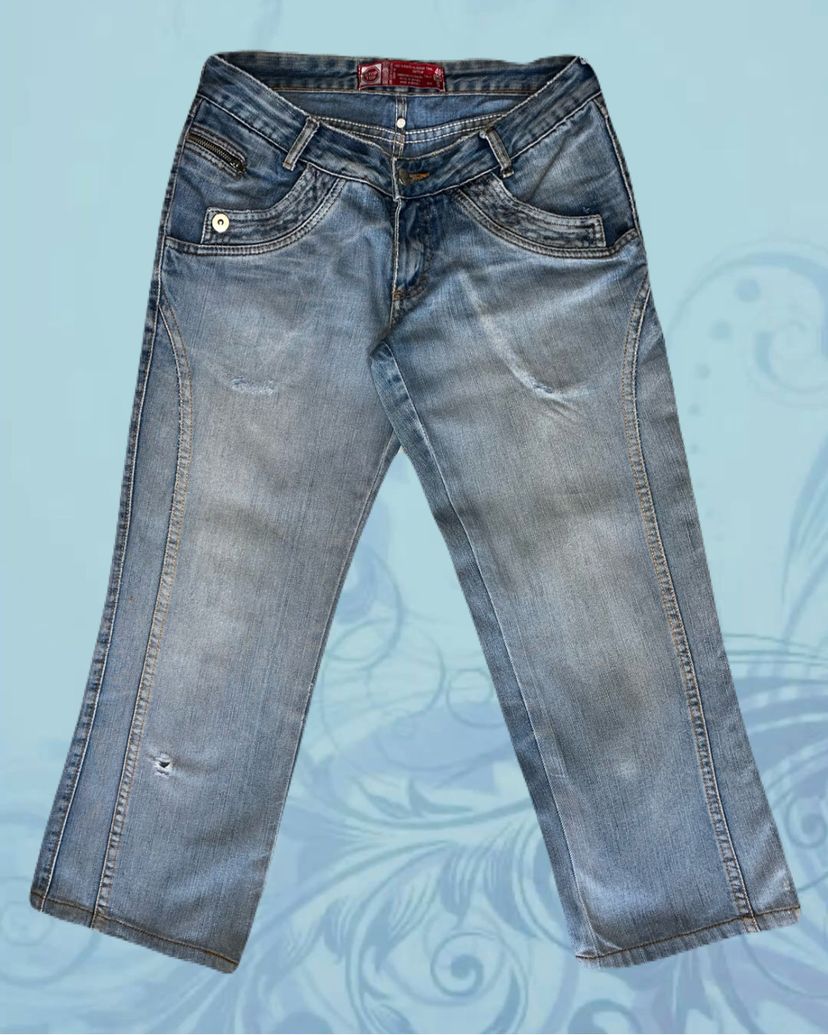 Calça Jeans Capri Anos 2000 | Calça Feminina Stop Top Usado 137177675 ...