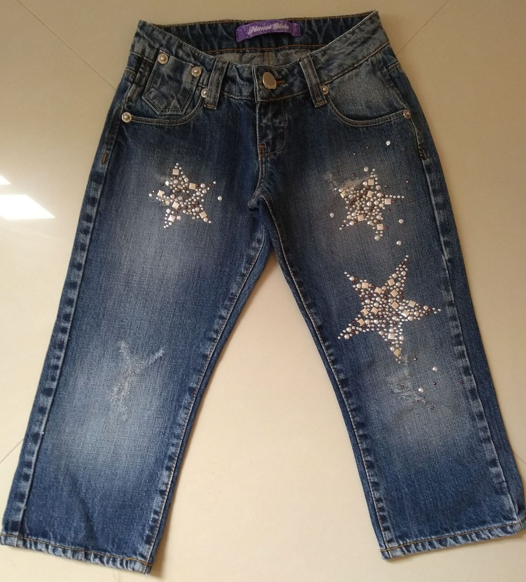 planet girl calças jeans