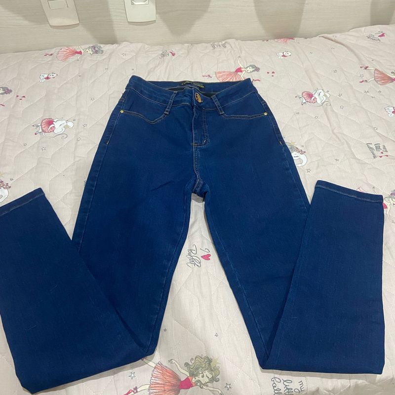 Calça jeans da carmen sales steffens