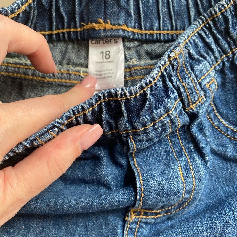 Calça jeans hot sale bebe carters