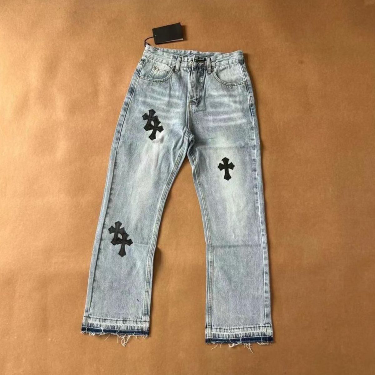 Calca Jeans Chrome Hearts Calça Feminina Chrome Hearts Nunca Usado