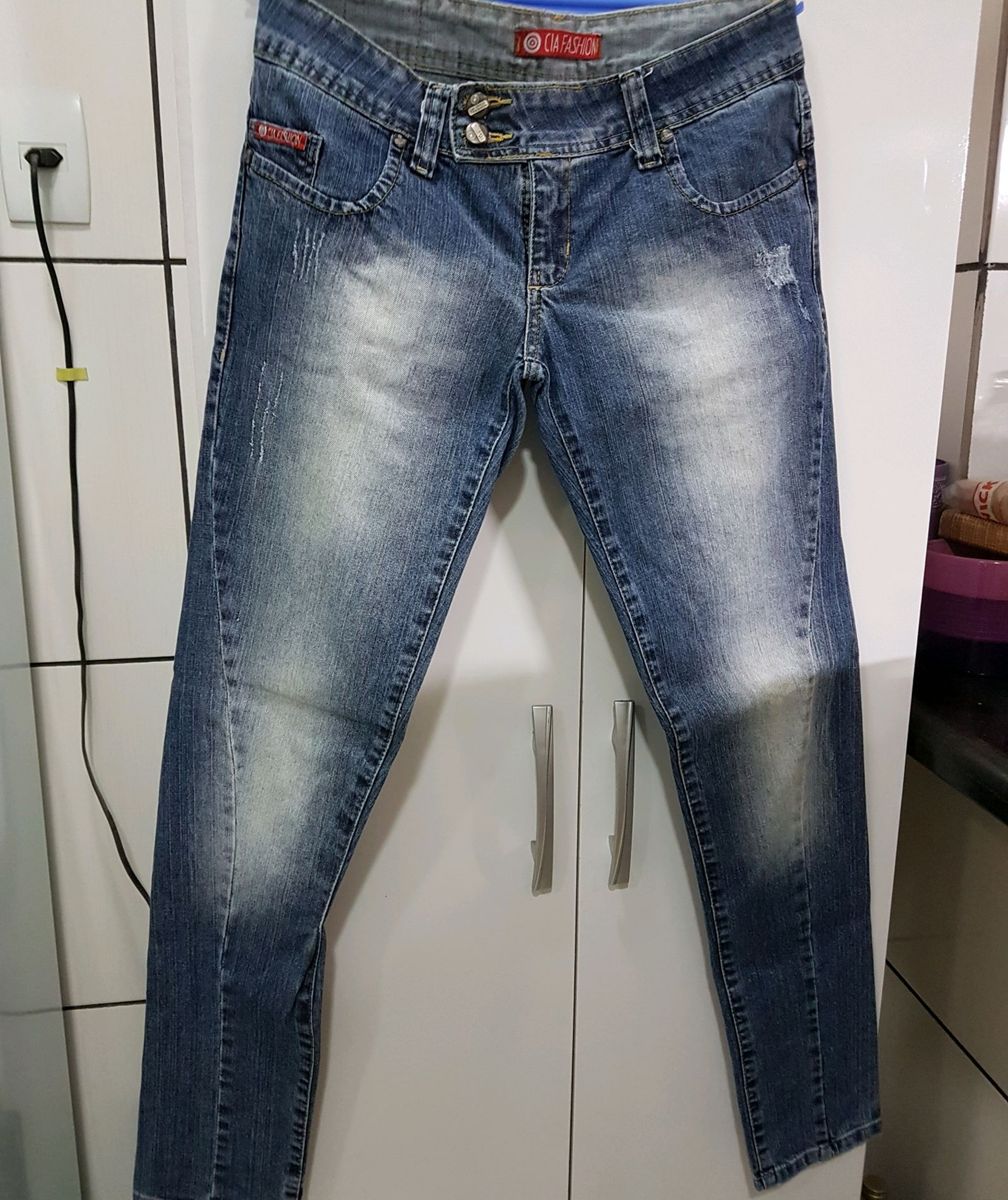 calça jeans cia fashion