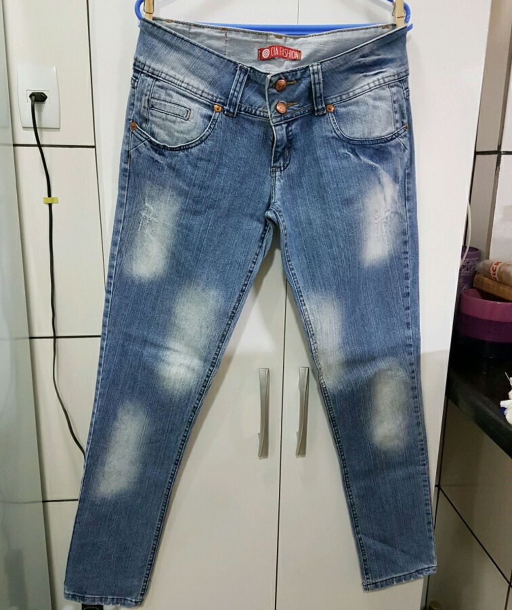 calça jeans cia fashion