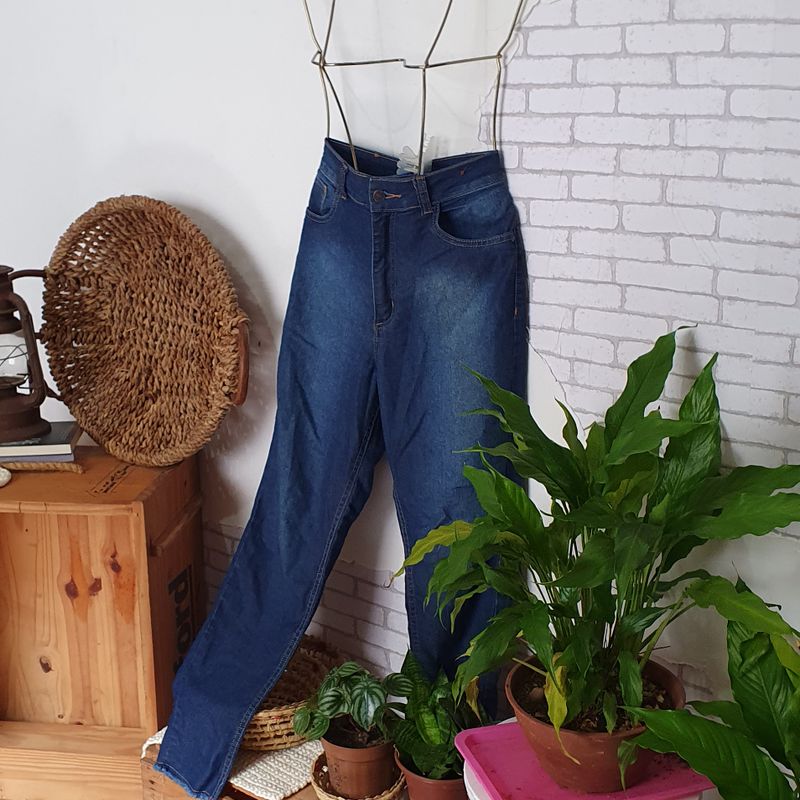 Calça jeans cintura cheap alta marisa