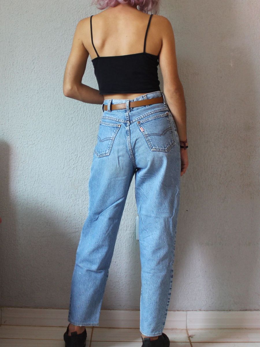 jeans vintage cintura alta