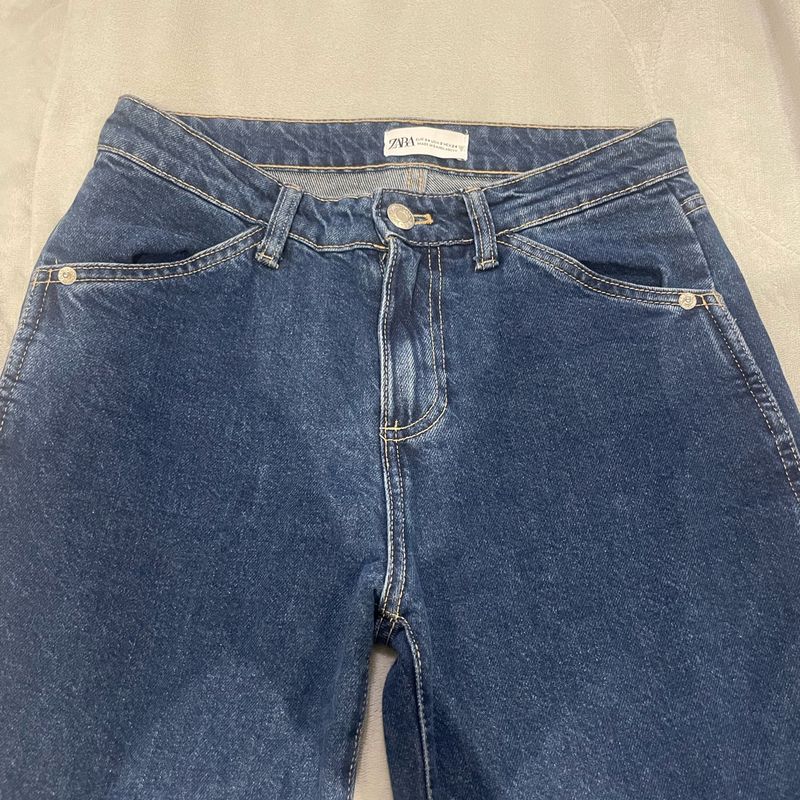 Calça Jeans Cintura Baixa Zara | Zara Usado 101032749 | enjoei