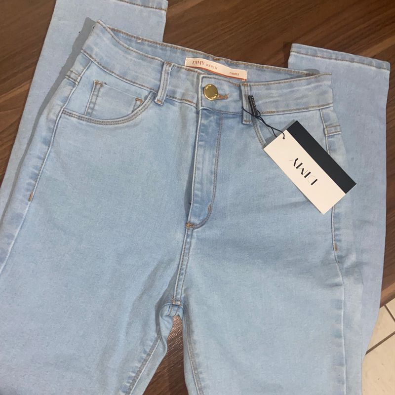 Calça jeans best sale feminina dimy