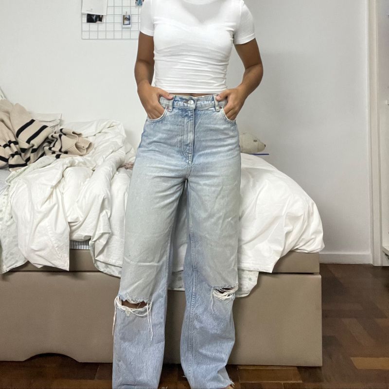 Zara sales jeans feminino