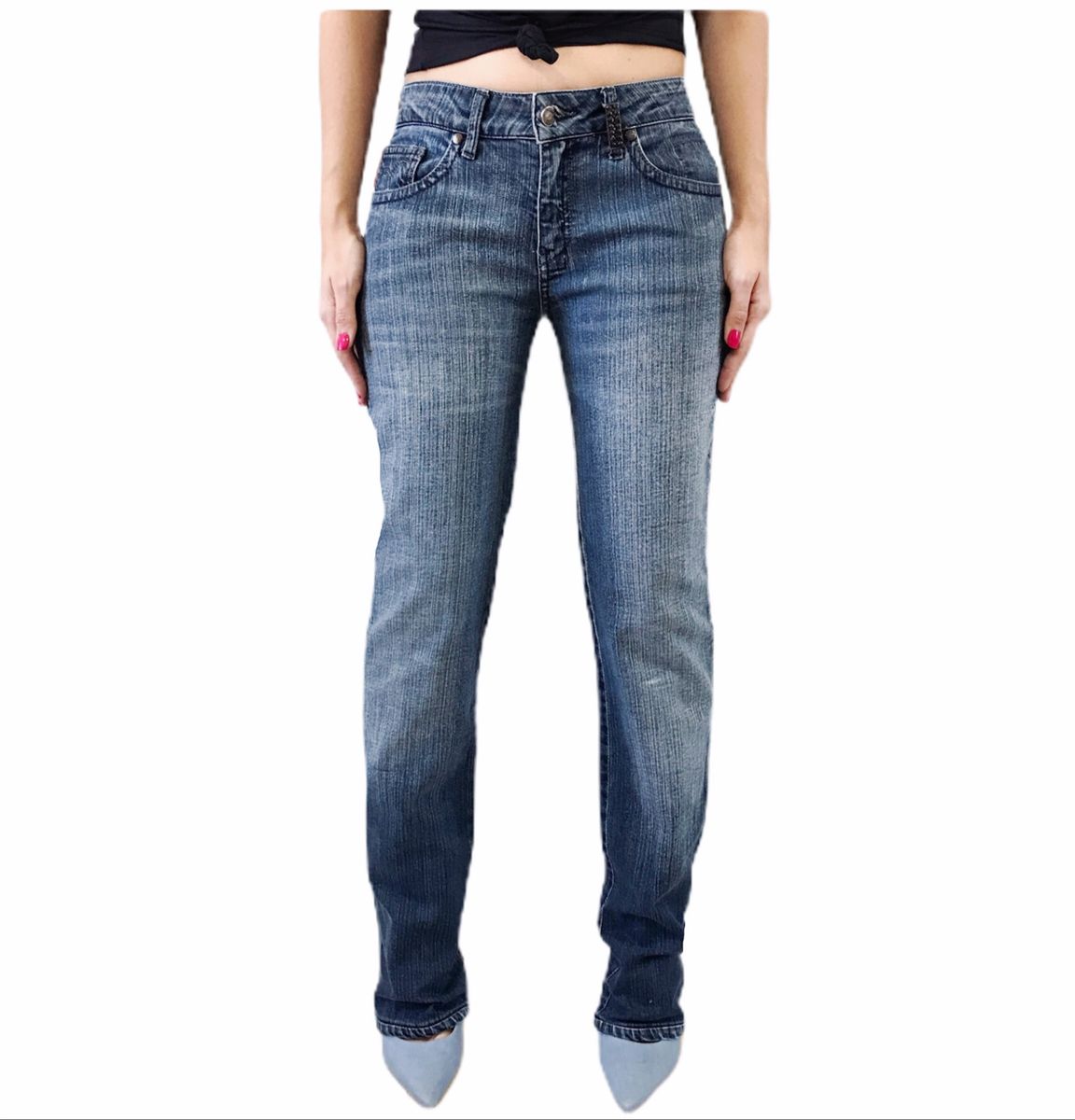 calça jeans ellus feminina cintura alta