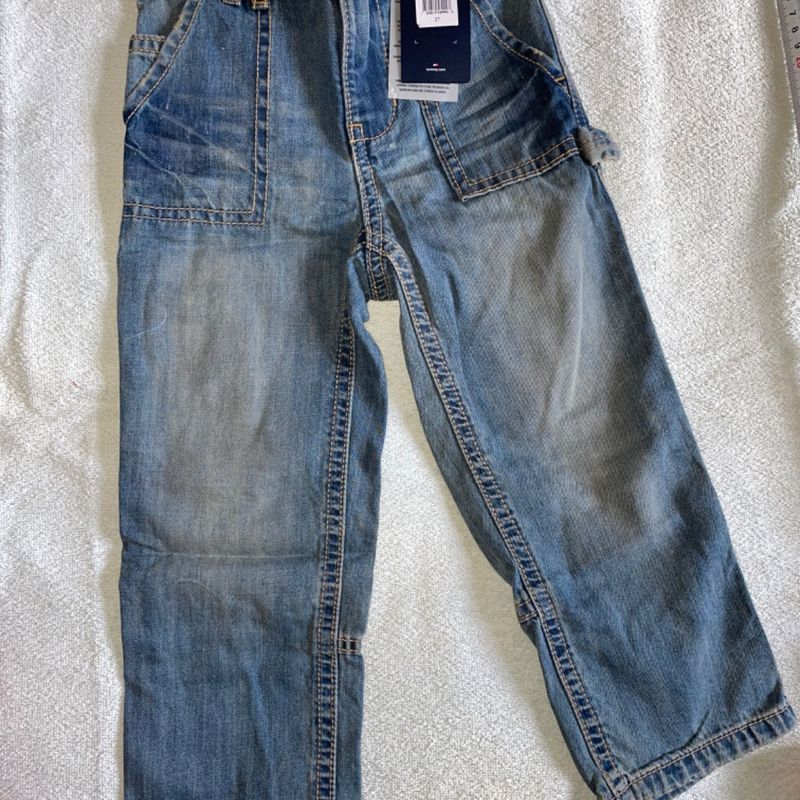 Calça jeans best sale tommy hilfiger infantil