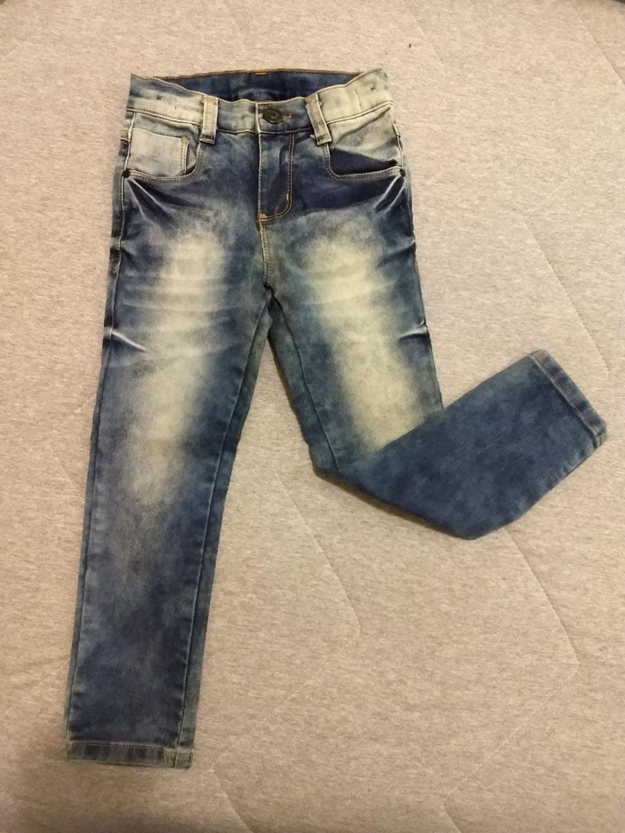 calça jeans infantil masculina tamanho 4
