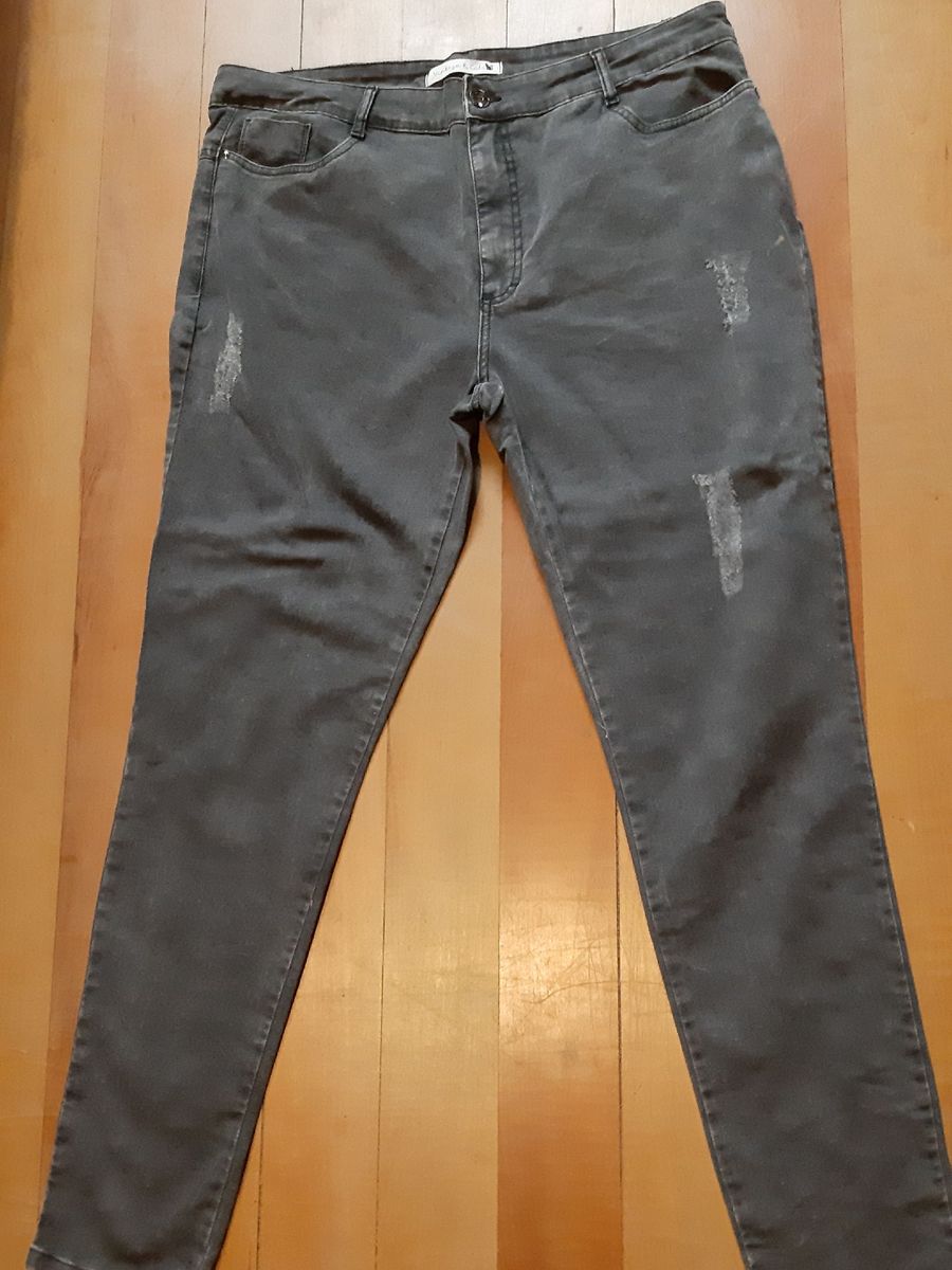 calça jeans cos alto plus size