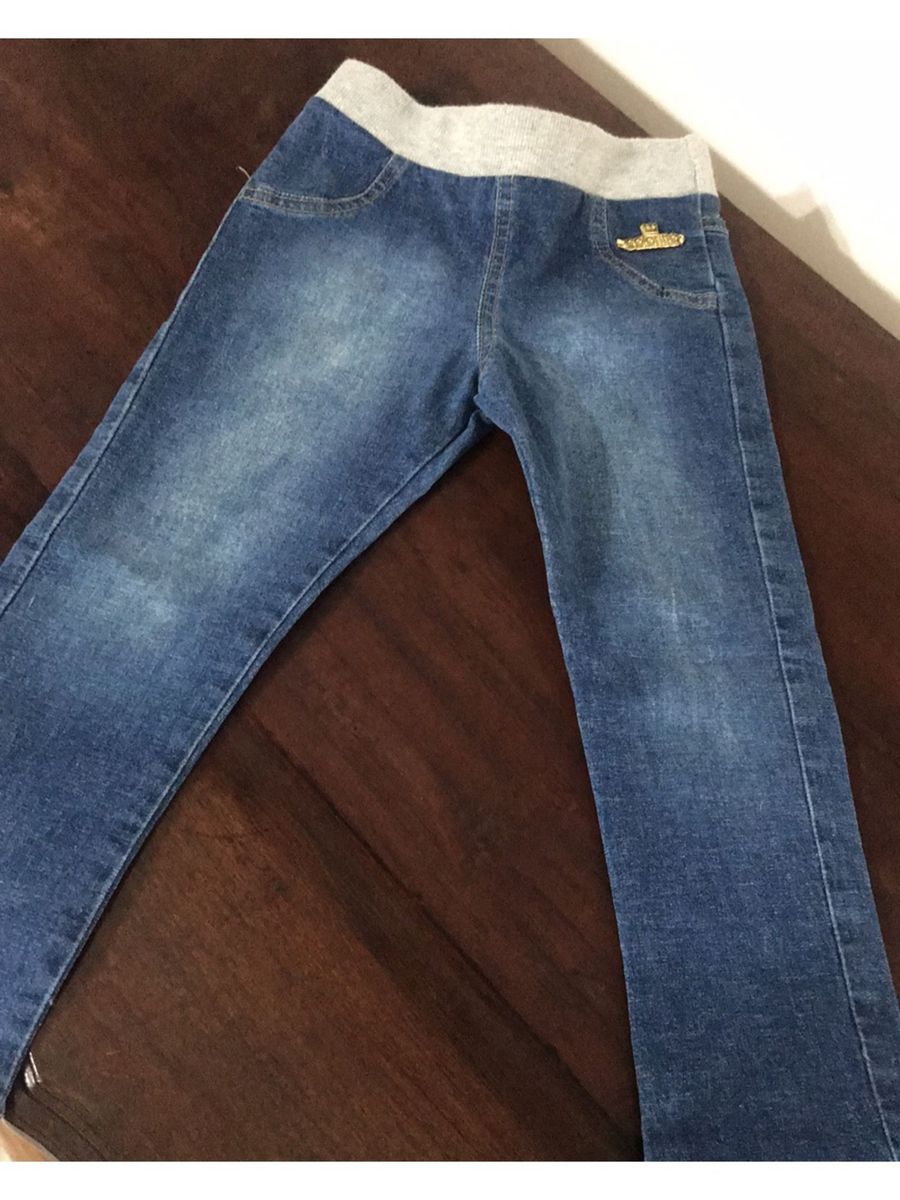 calça jeans de malha