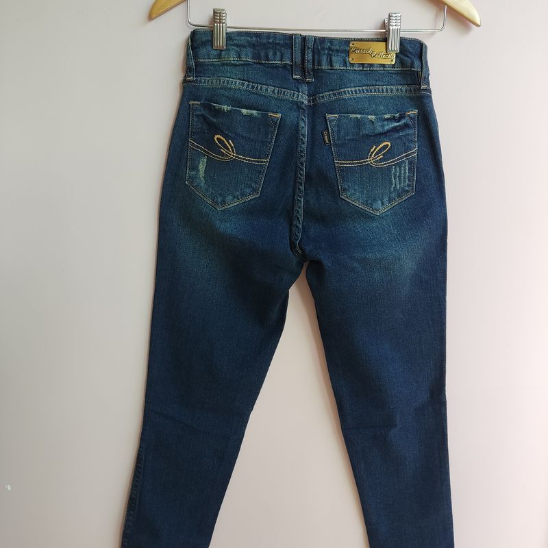 Calça jeans feminina store crissol