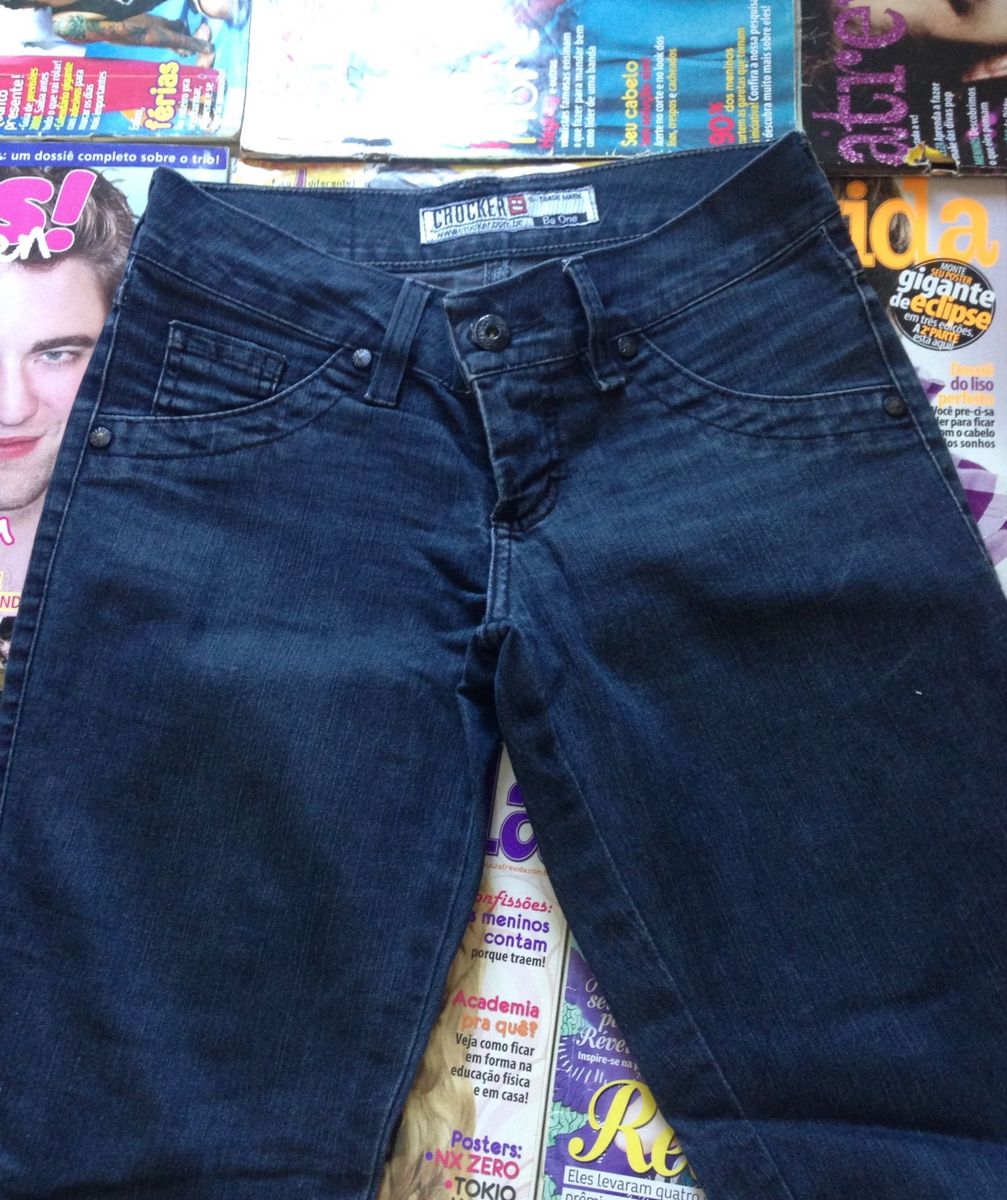 calça jeans crocker feminina