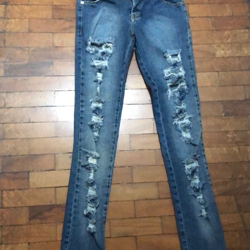 Calça jeans degrant store feminina