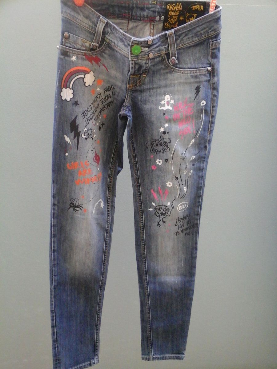 calça jeans brix