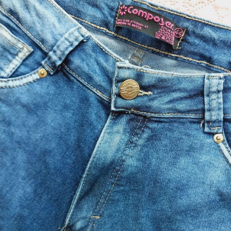 CALÇA JEANS FEMININA - Compozer jeans