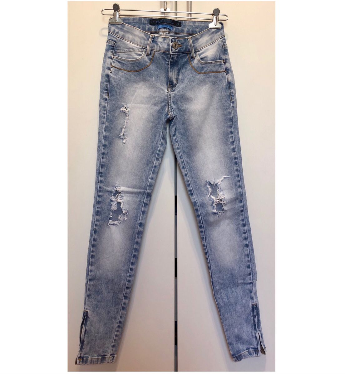 blue steel calça jeans