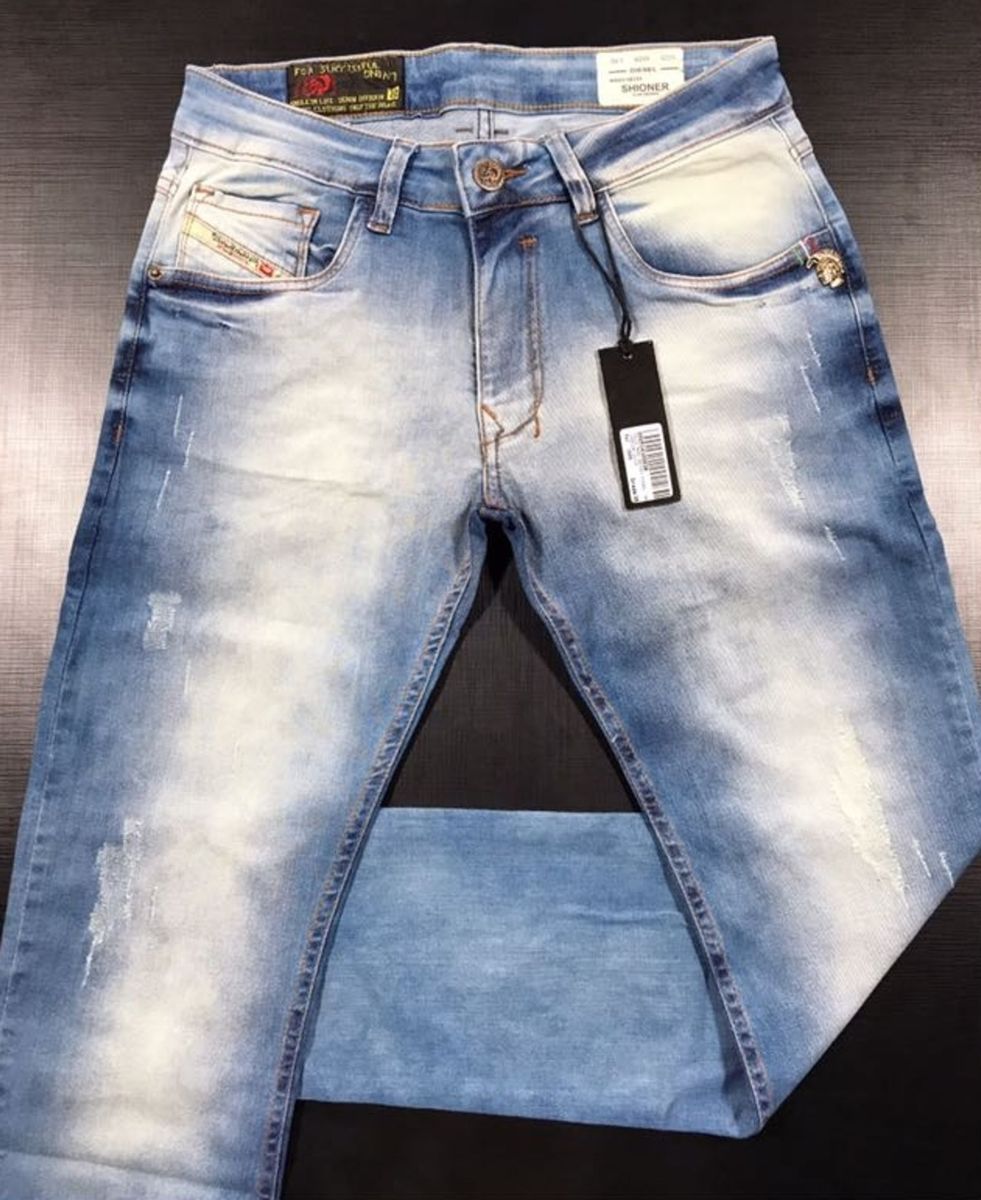 calça jeans masculina diesel