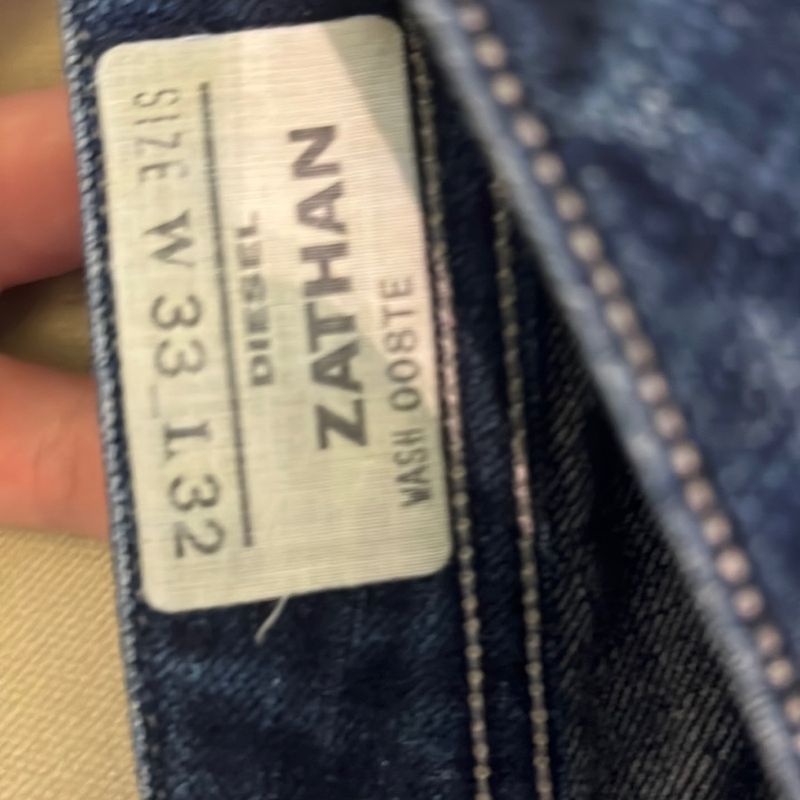 Calça jeans hot sale numeração americana