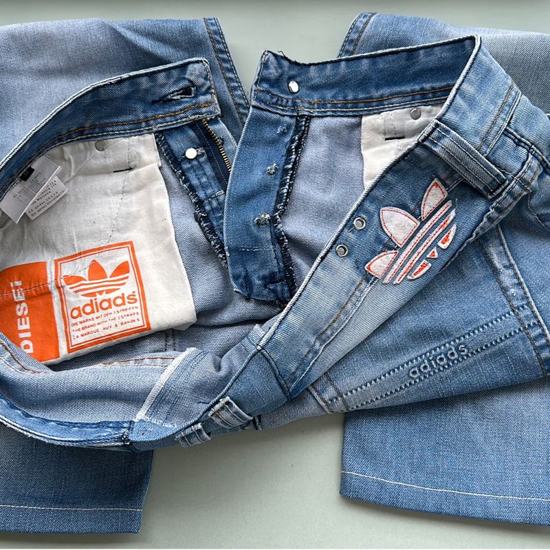 Calça Jeans Diesel X Adidas Original Calça Masculina Diesel Usado  89246484 enjoei