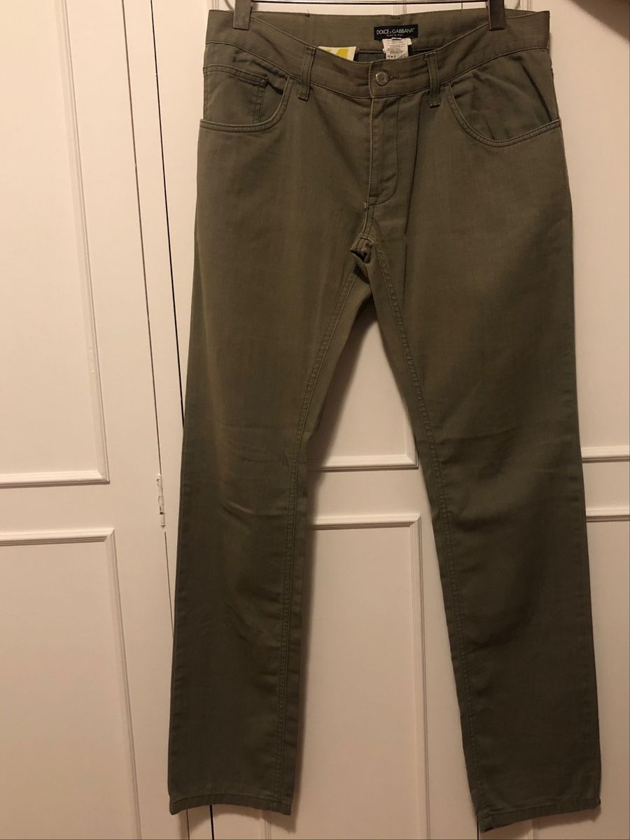 calça jeans masculina dolce gabbana