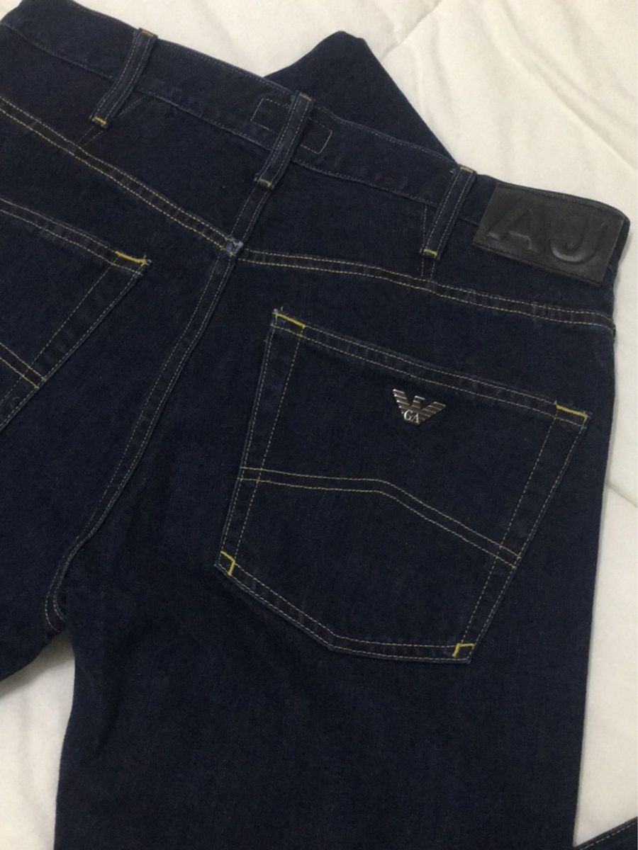 emporio armani calça jeans