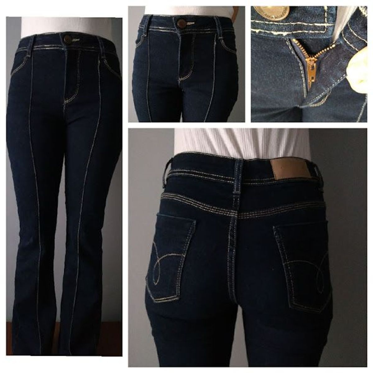 calça jeans feminina boca larga