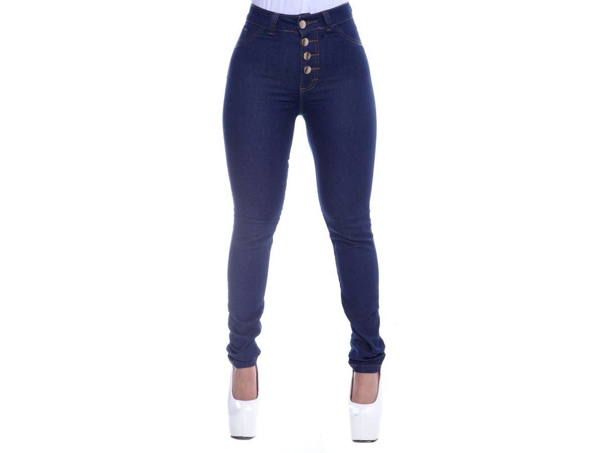 calça jeans cintura alta barata
