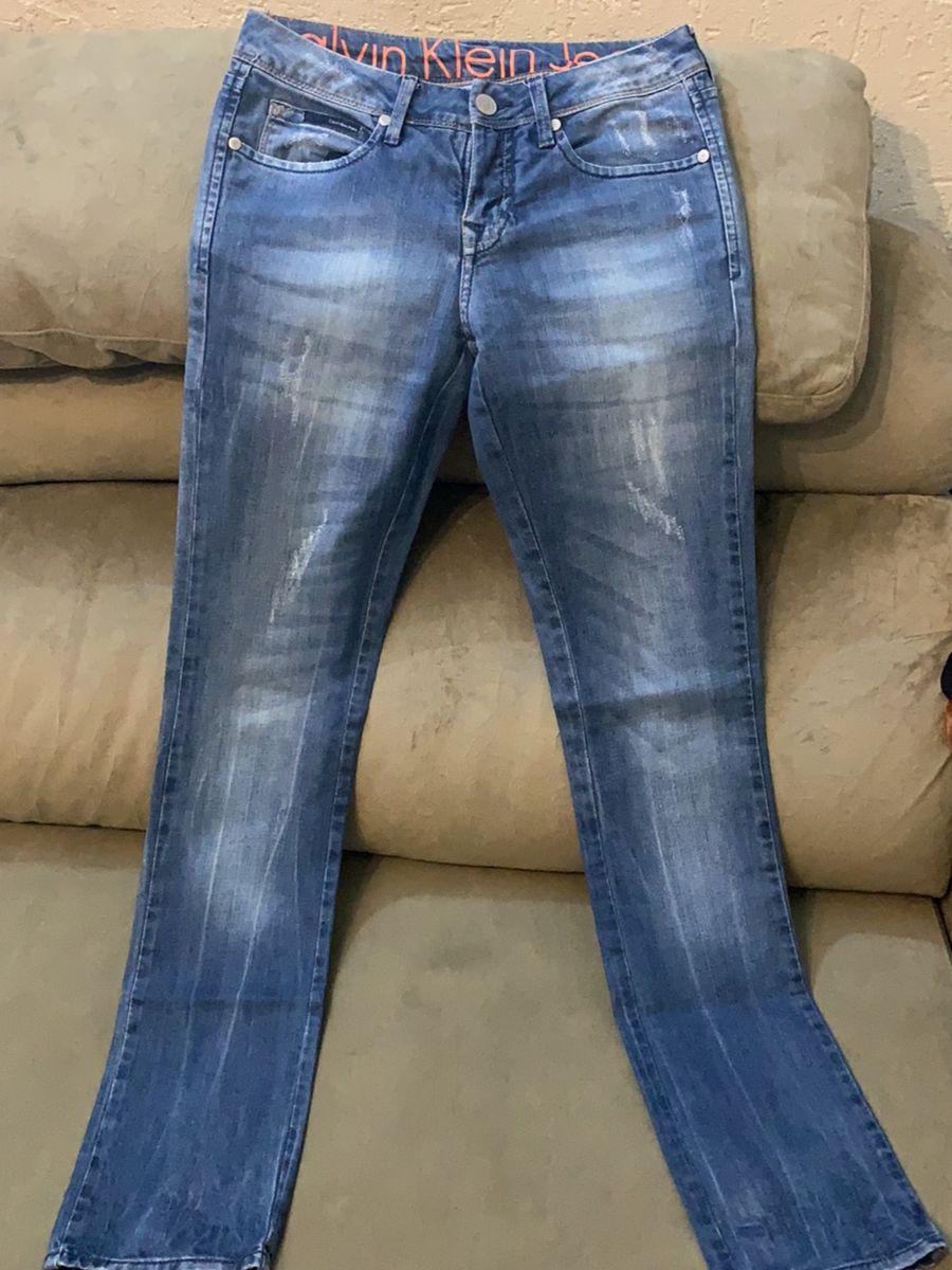 calça jeans feminina calvin klein