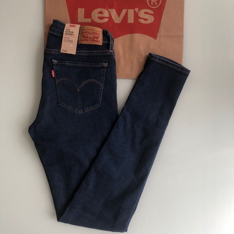 Calça Jeans Feminina da Levis Original Nova Super Skinny Importada