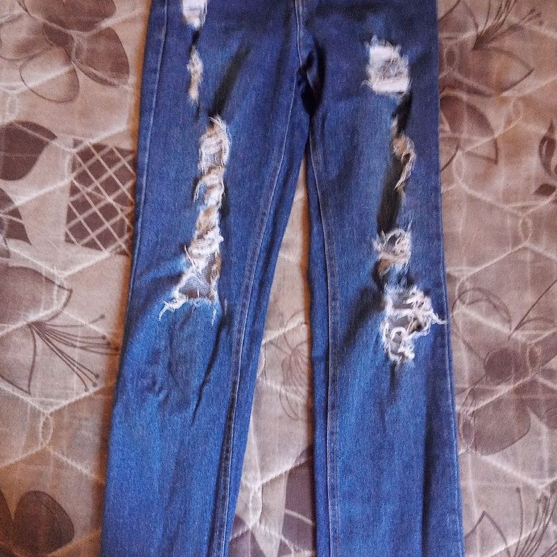 Calça 2024 jeans esquine