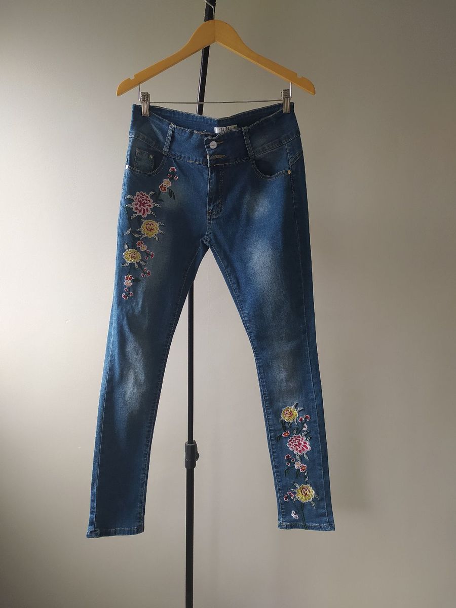 Calça Jeans, Calça Feminina Opp Ind.Textil Ltda Usado 74079559