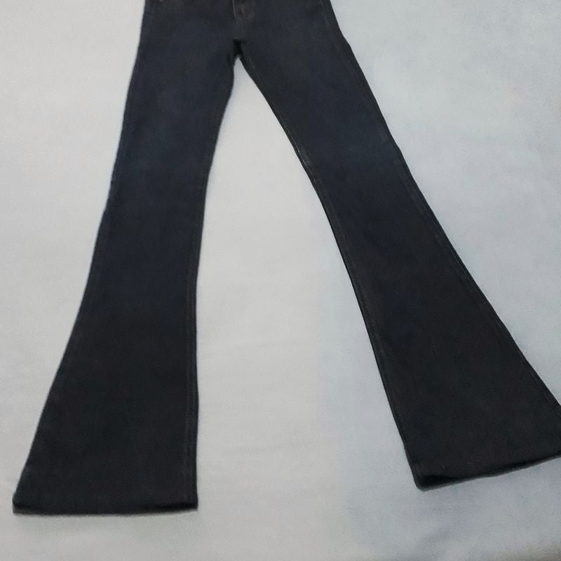 Renner calça store jeans feminina flare