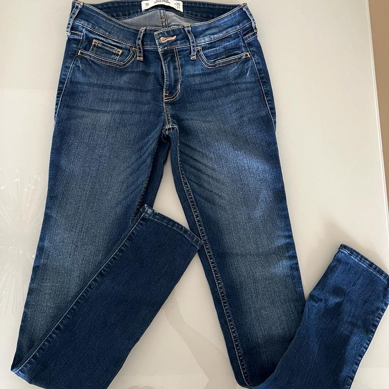 Calca jeans hollister hotsell