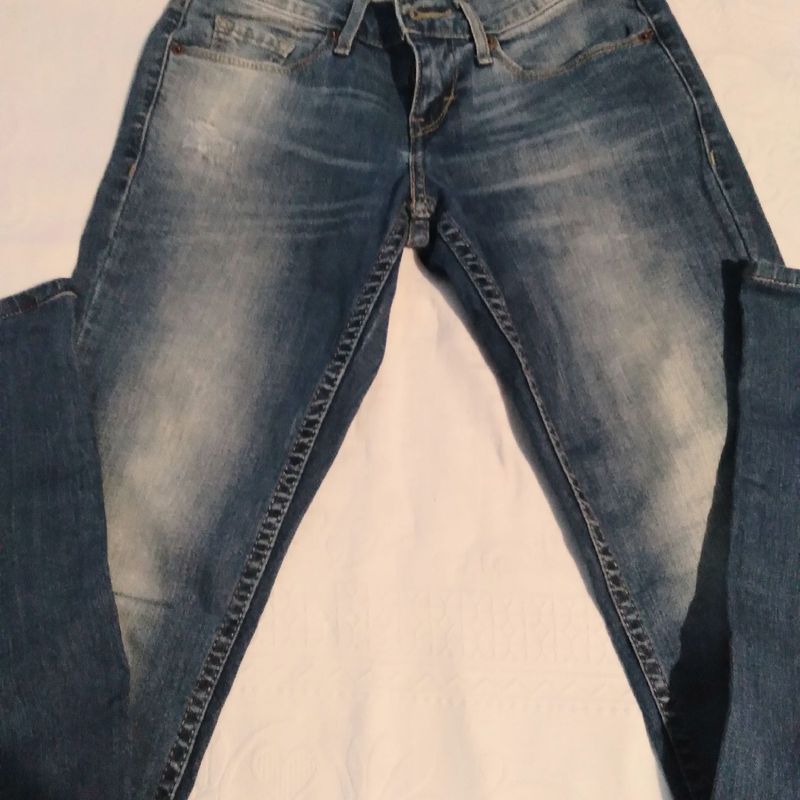 Cal a Jeans Feminina Levis 504 Cal a Feminina Levi s Usado 69336553 enjoei