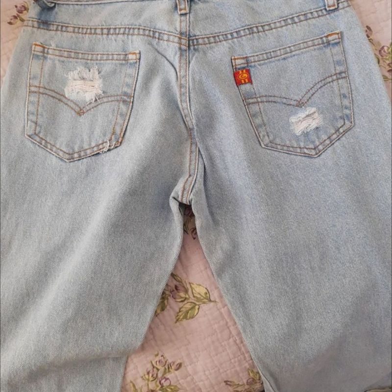 Calça Jeans 38 Cintura Alta, Calça Feminina Nunca Usado 81455320