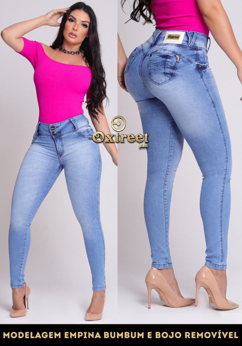 calça jeans feminina oxtreet