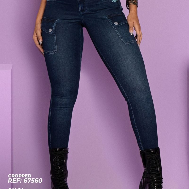 Calça jeans feminina sales pit bull