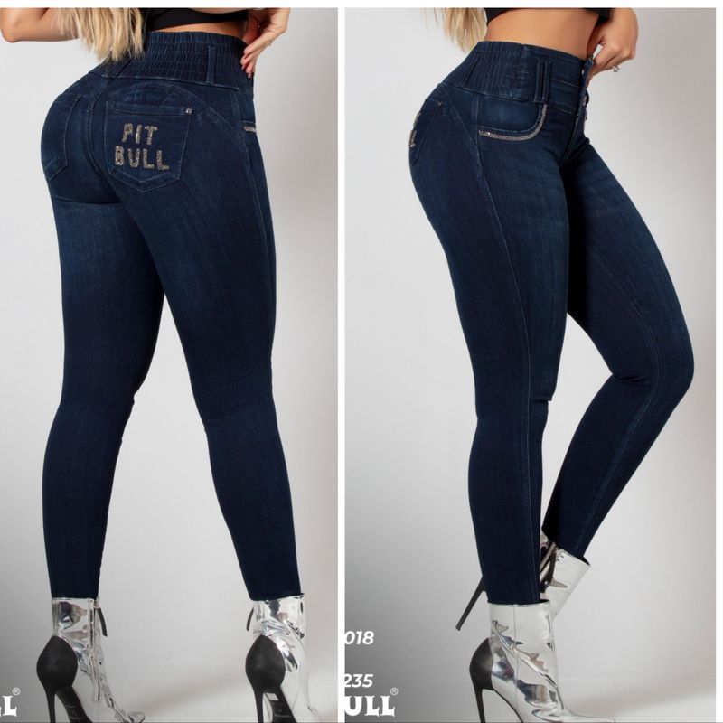 Calça jeans feminina clearance marca pit bull