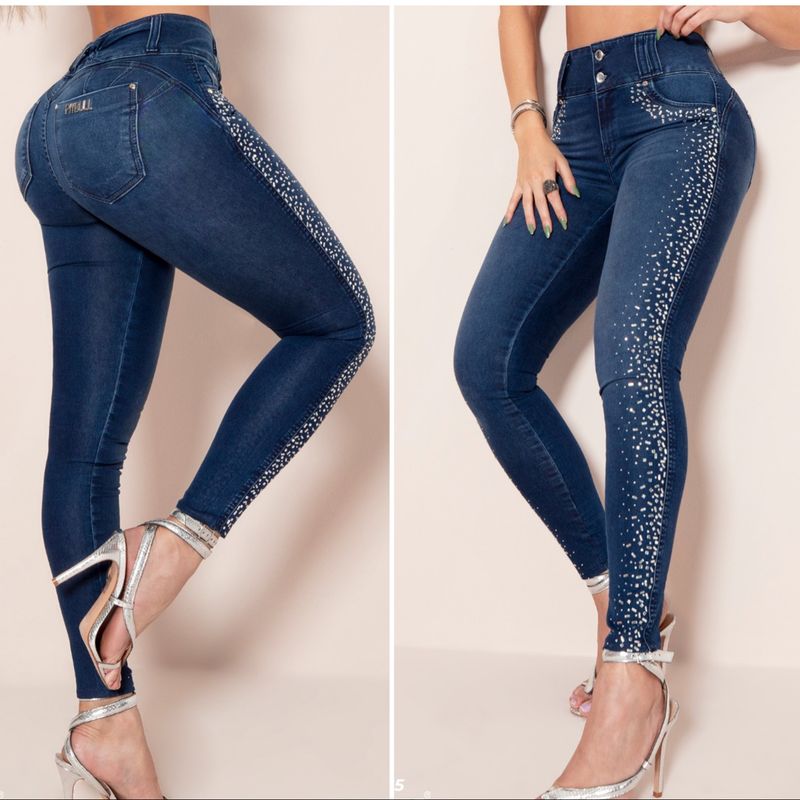 Calça Jeans Feminina Pitbull Original