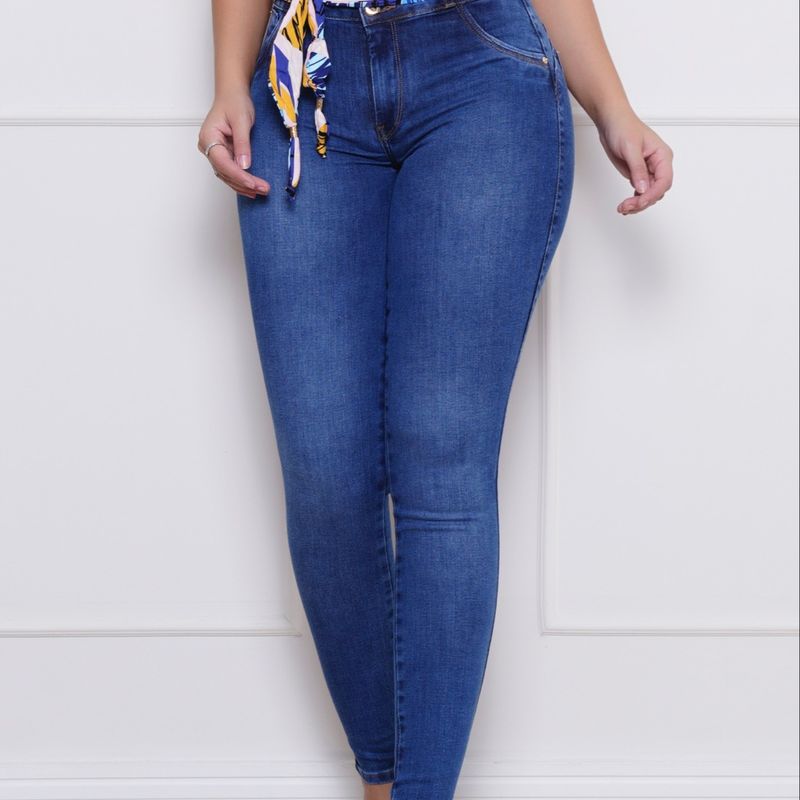 Calça jeans feminina ri19 lançamento ref 67348 em Promoção na