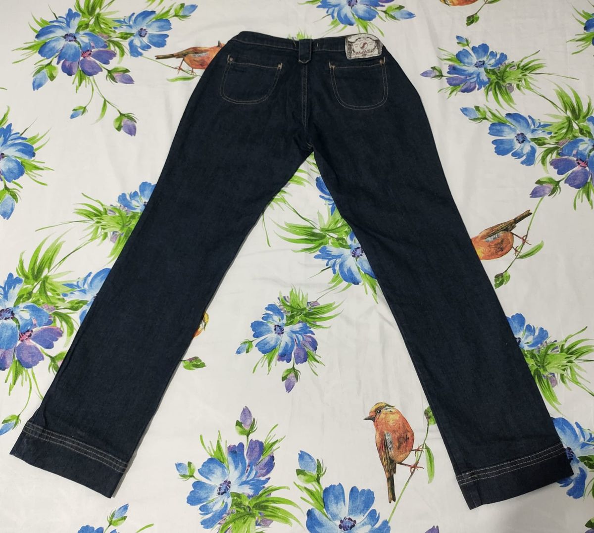 Calça jeans best sale sawary marisa