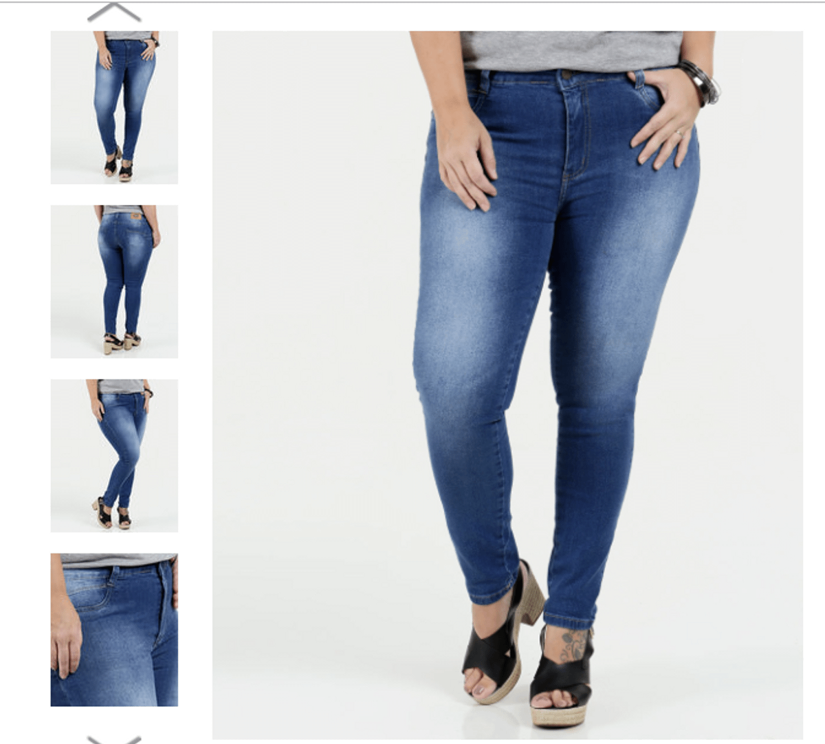 calça jeans feminina 52