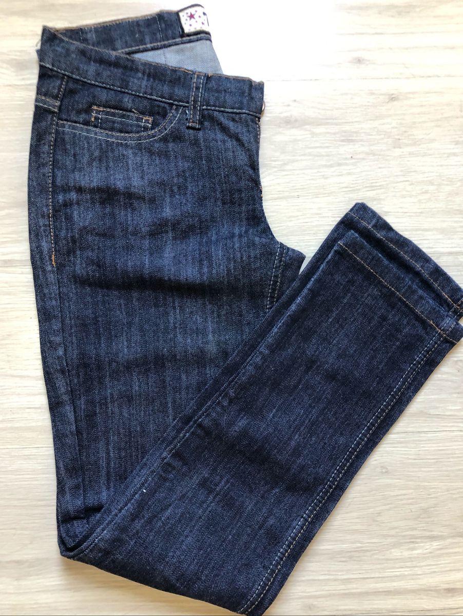 saia midi linho azul