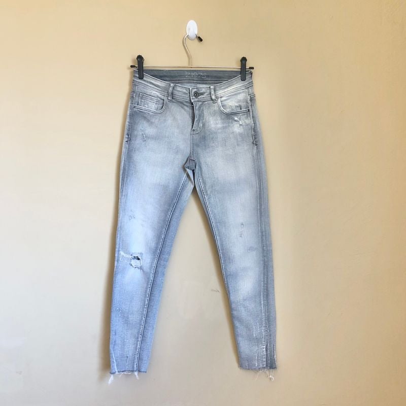 Calça Jeans Feminina Zara Skinny Zara Usado 94779159 enjoei - Main Image