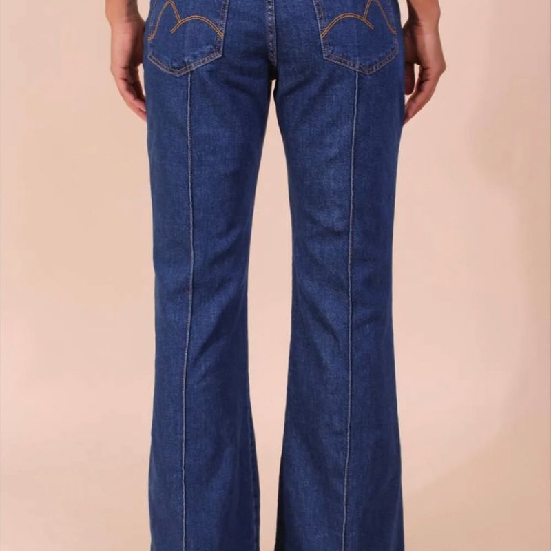 Calca Jeans Reservas Mini Flare
