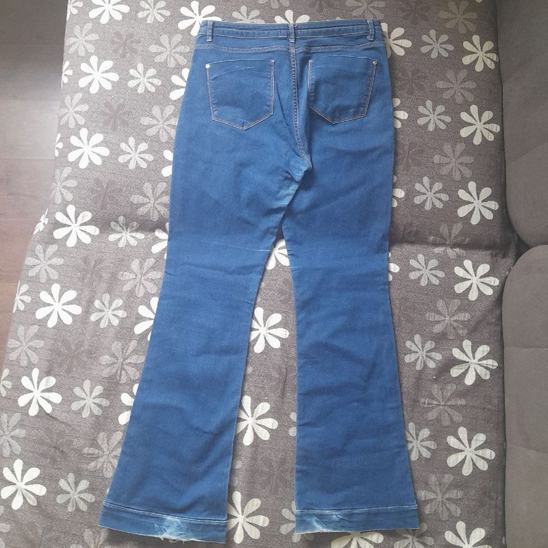 Calça Jeans Flare Feminina Zara Calça Feminina Zara Usado 111593971  enjoei