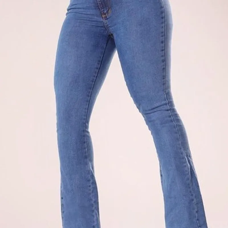 Jeans flare - Calças - Mulher